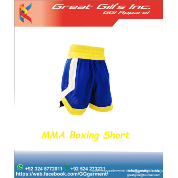 pantalones cortos de gimnasia para hombre uniformes de artes marciales fabricante de ropa de boxeo corto / pantalones cortos de boxeo